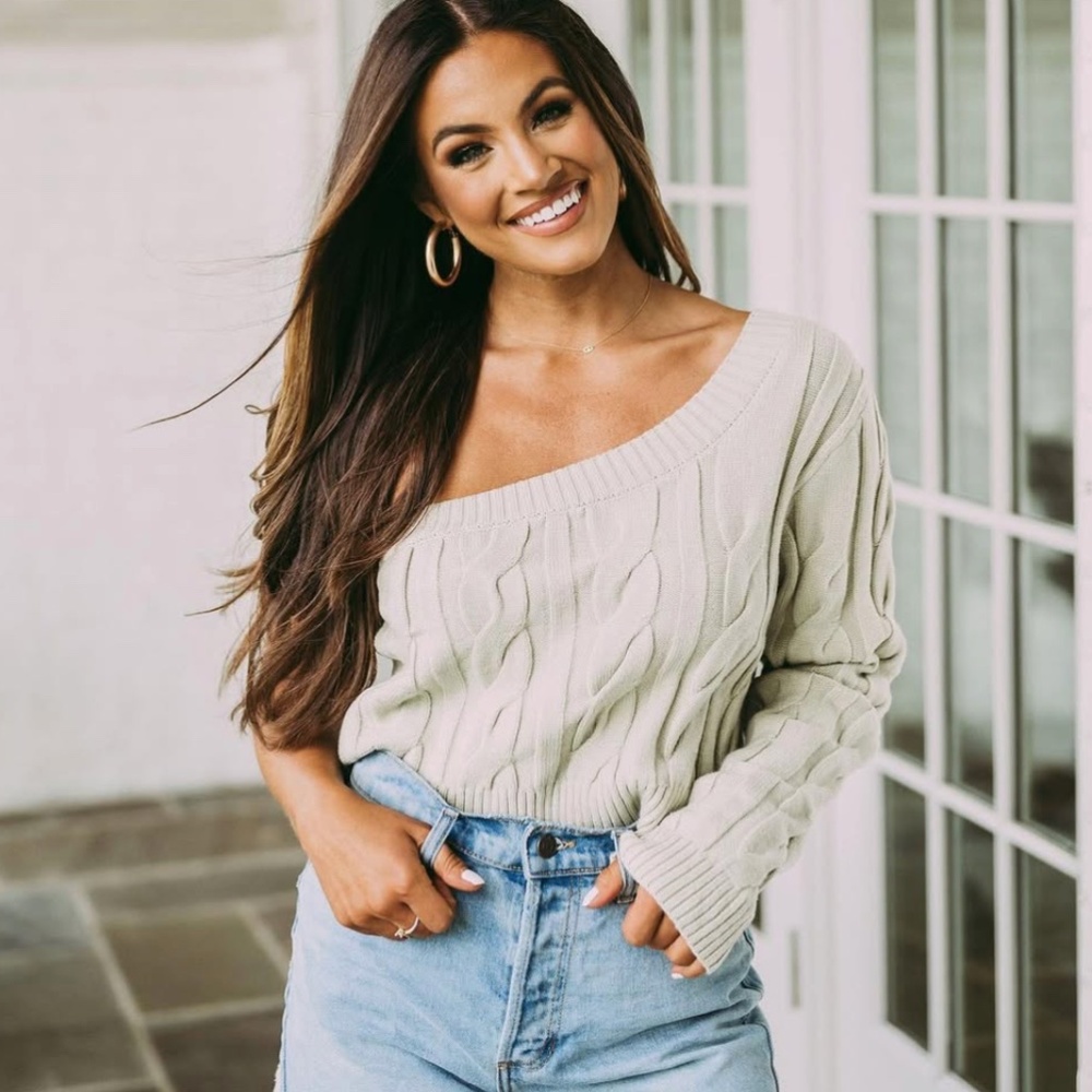 Janie One Shoulder Sweater